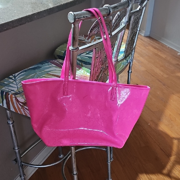 Kate Spade Shiny Pink Tote Bag - Picture 1 of 7